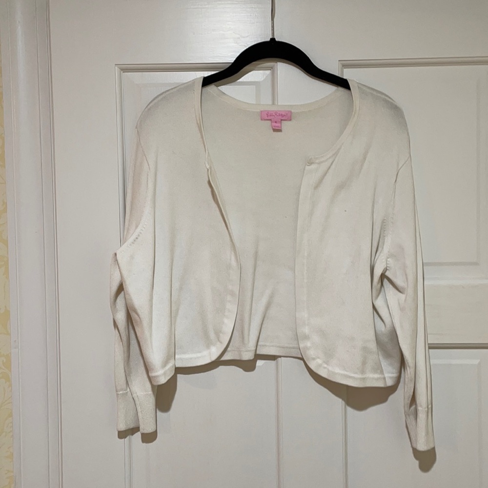 Lilly Pulitzer lightweight sweater shrug